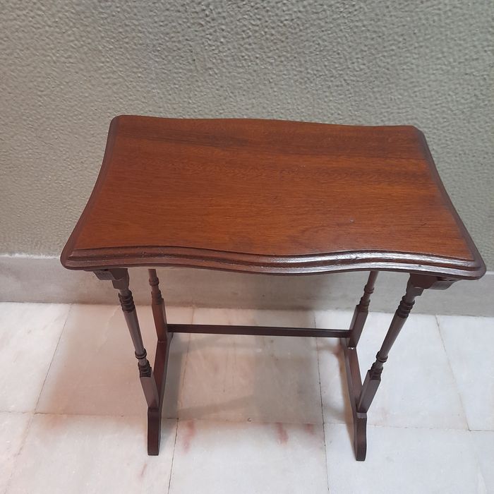 Mesa vintage decoração