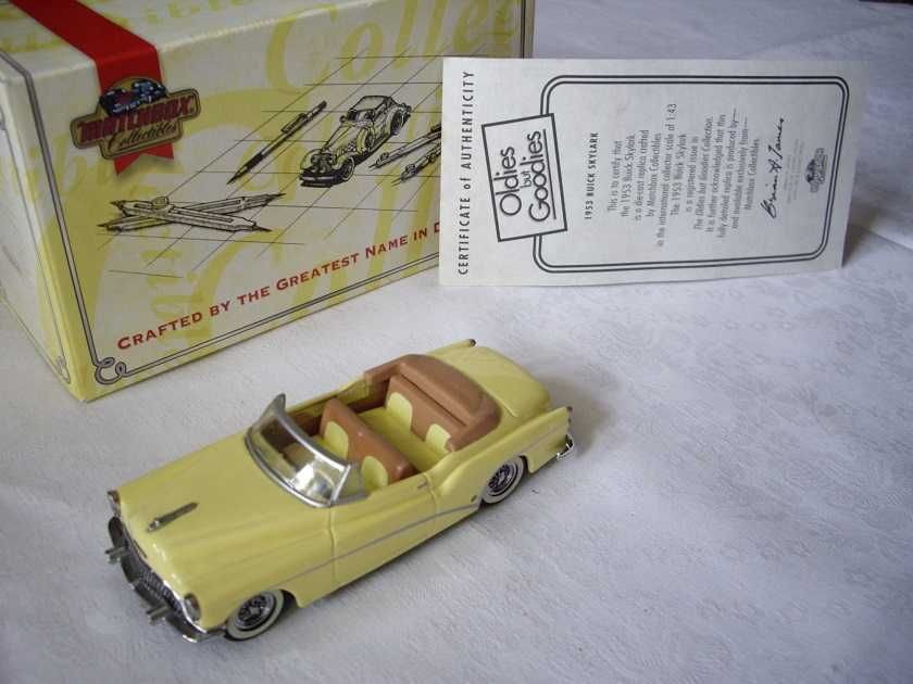 Matchbox Yesteryear BUICK SKYLARK Unikat 1953r.