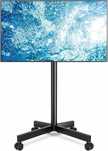 Stojak TV 23–55" mobilny, 40 kg, obrót kół, reg wysokości 400x400 mm