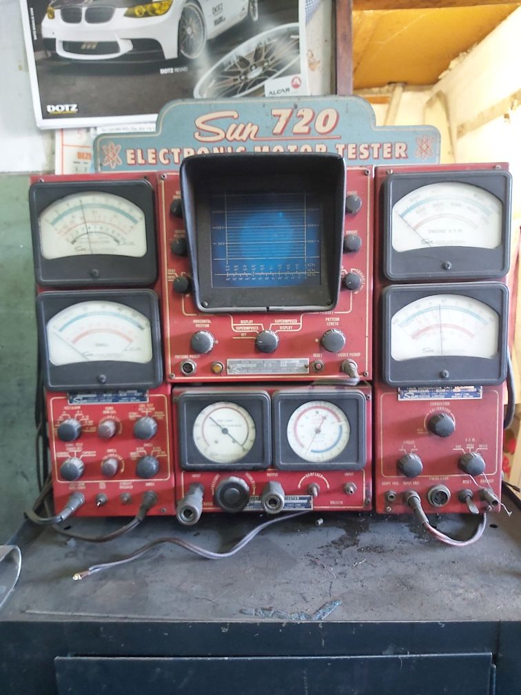 Máquina eletrónica de teste automóveis