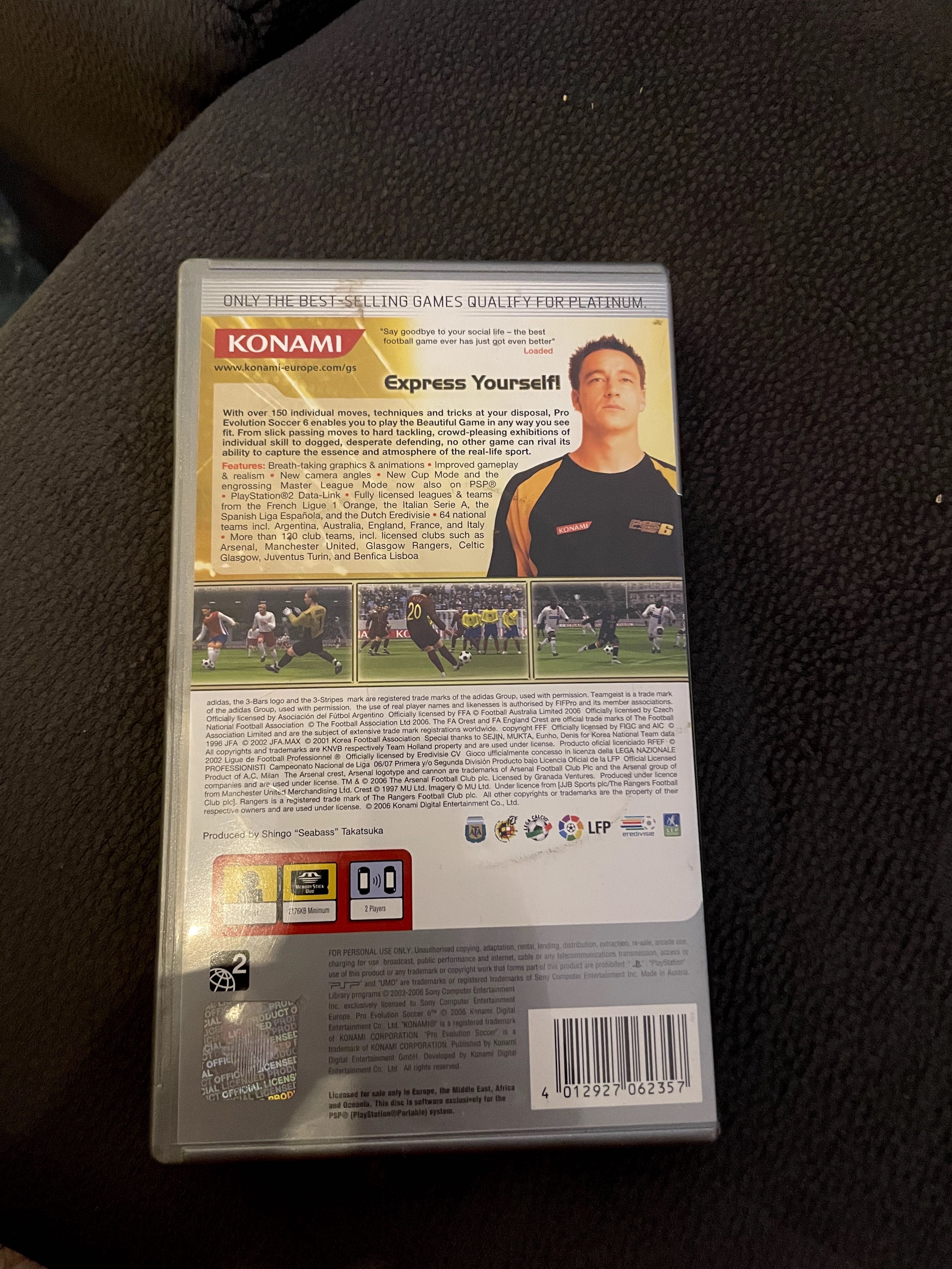 Pro Evolution Soccer 6 PSP