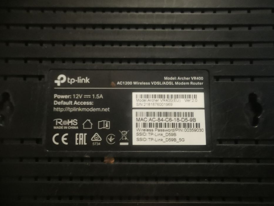 Ruter tp-link AC1200 Wireless