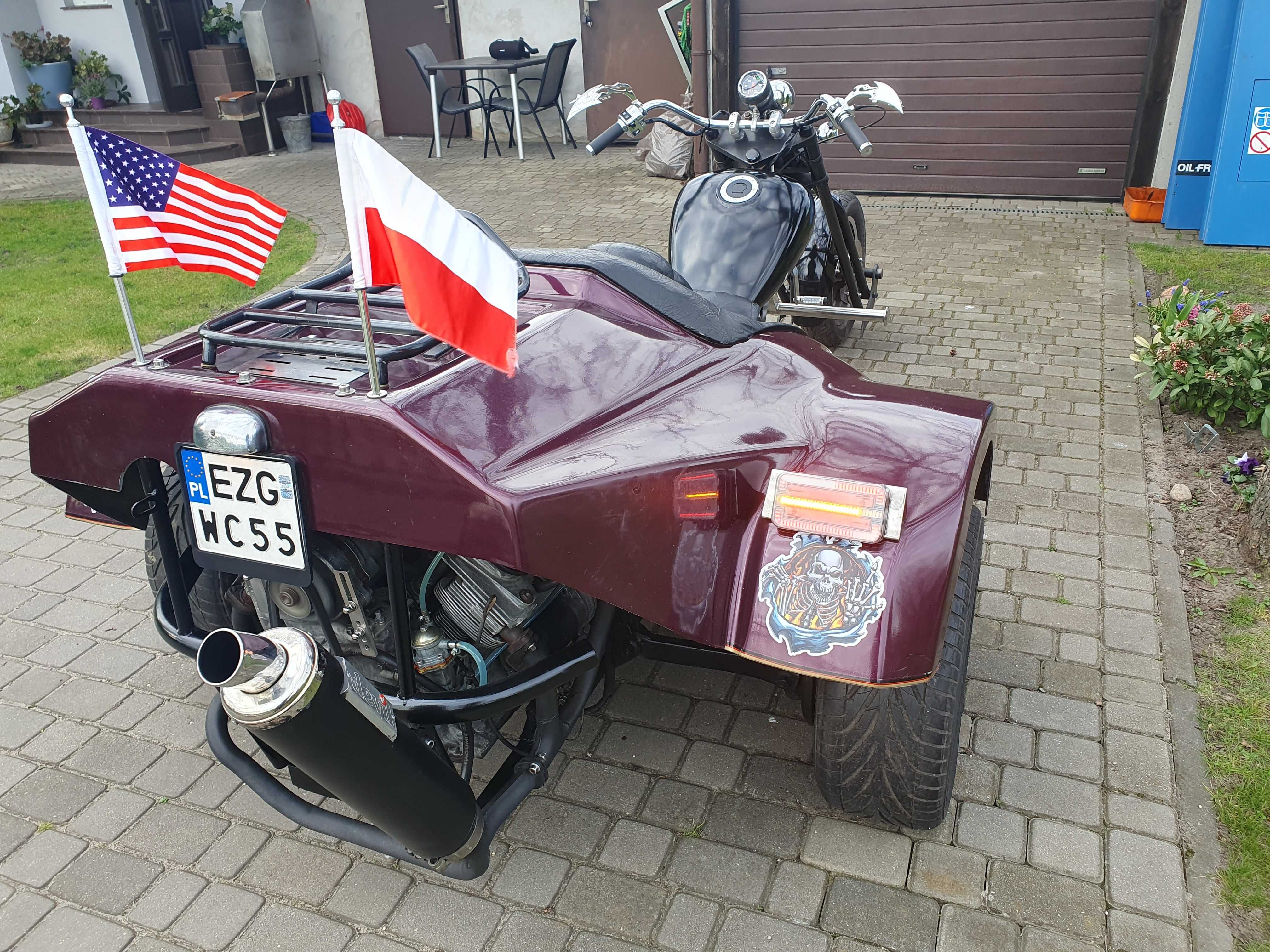 Trajka SAM sprzedam lub zamienię na motocykl.