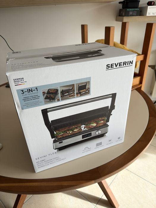 Grelhador de Placas SEVERIN KG2380 - caixa original selada, NOVO