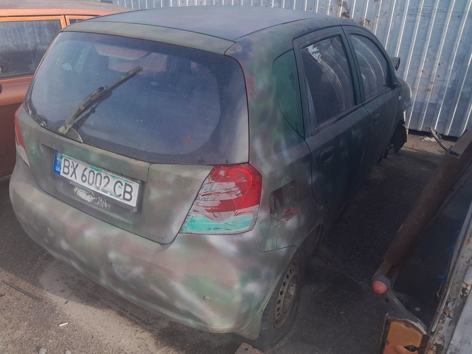 Шевроле авео газ.