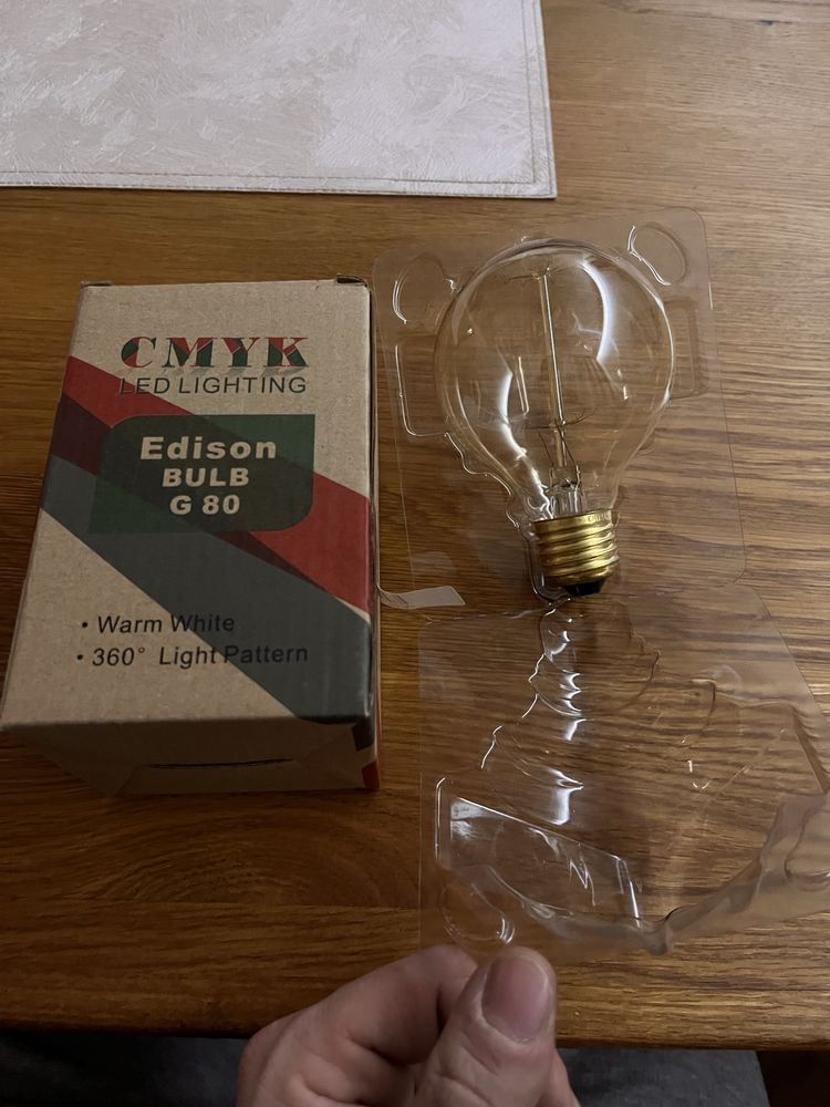 Żarówka edisona 40 w e27