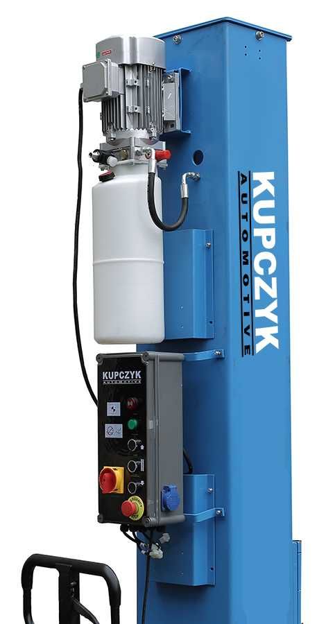 Podnośnik Mobilny Jednokolumnowy Automatyczny KPJ-2500 Kupczyk