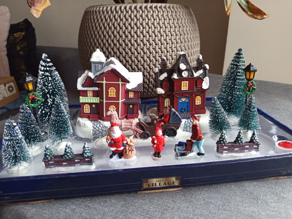 Magic Village wioska świąteczna dekoracja Boże Narodzenie