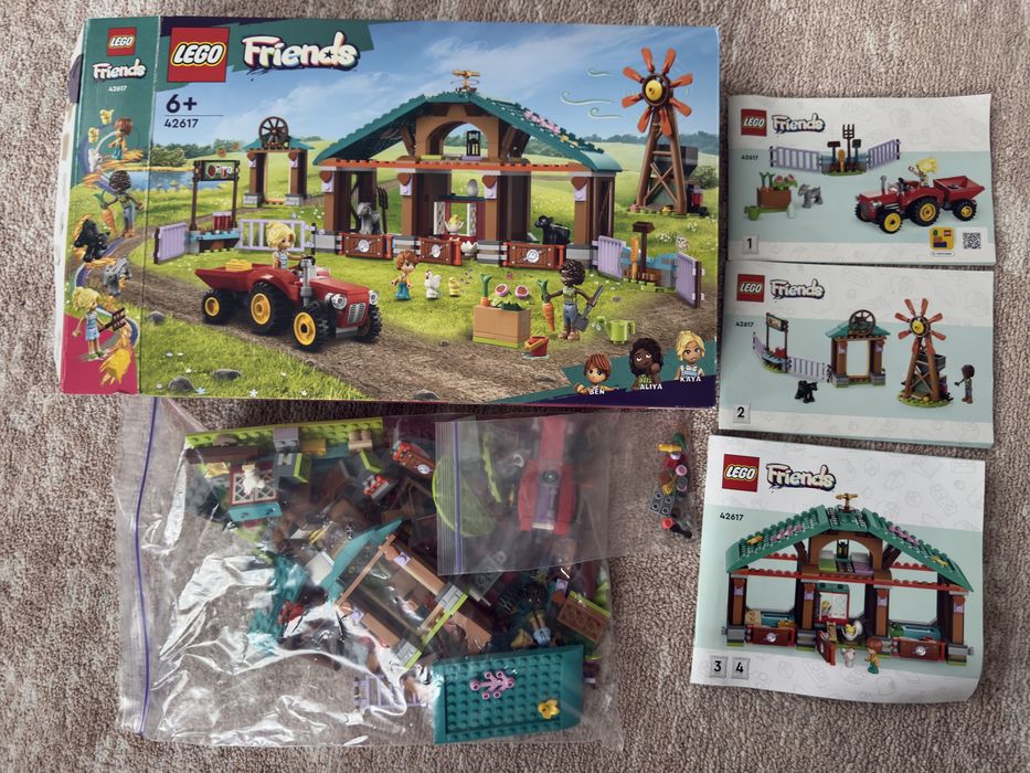 Конструктор Lego Friends 6+ , Ферма