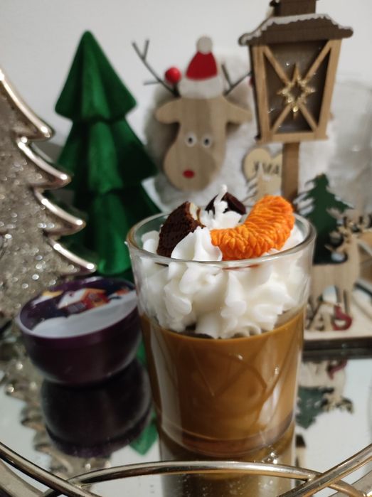 Sojowa, zapachowa świeczka z wosku sojowego