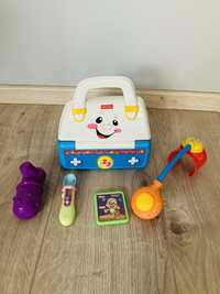 Fisher Price śpiwający zestaw mały lekarz