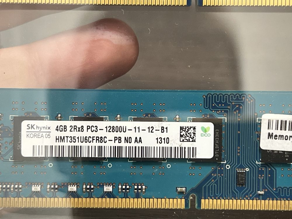 Оперативна память на ПК DDR3 4Gb