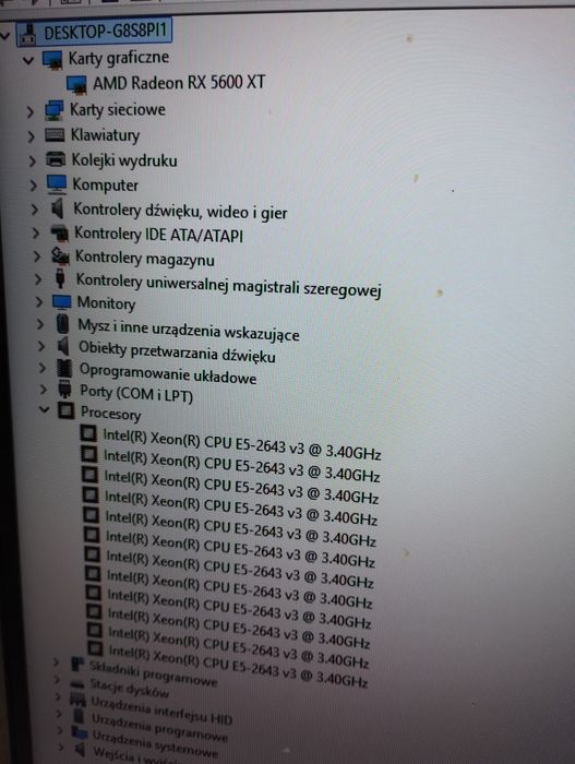 Komputer gamingowy Intel/Radeon/SSD