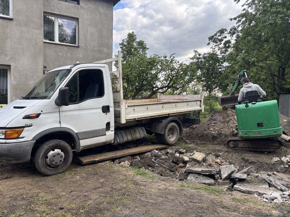 Wynajem wywrotka transport uslugi laweta holowanie pomoc drogowa