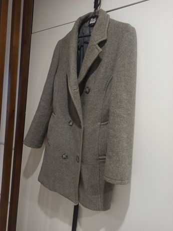 Пальто сіре Італія Sasch ( не Zara )