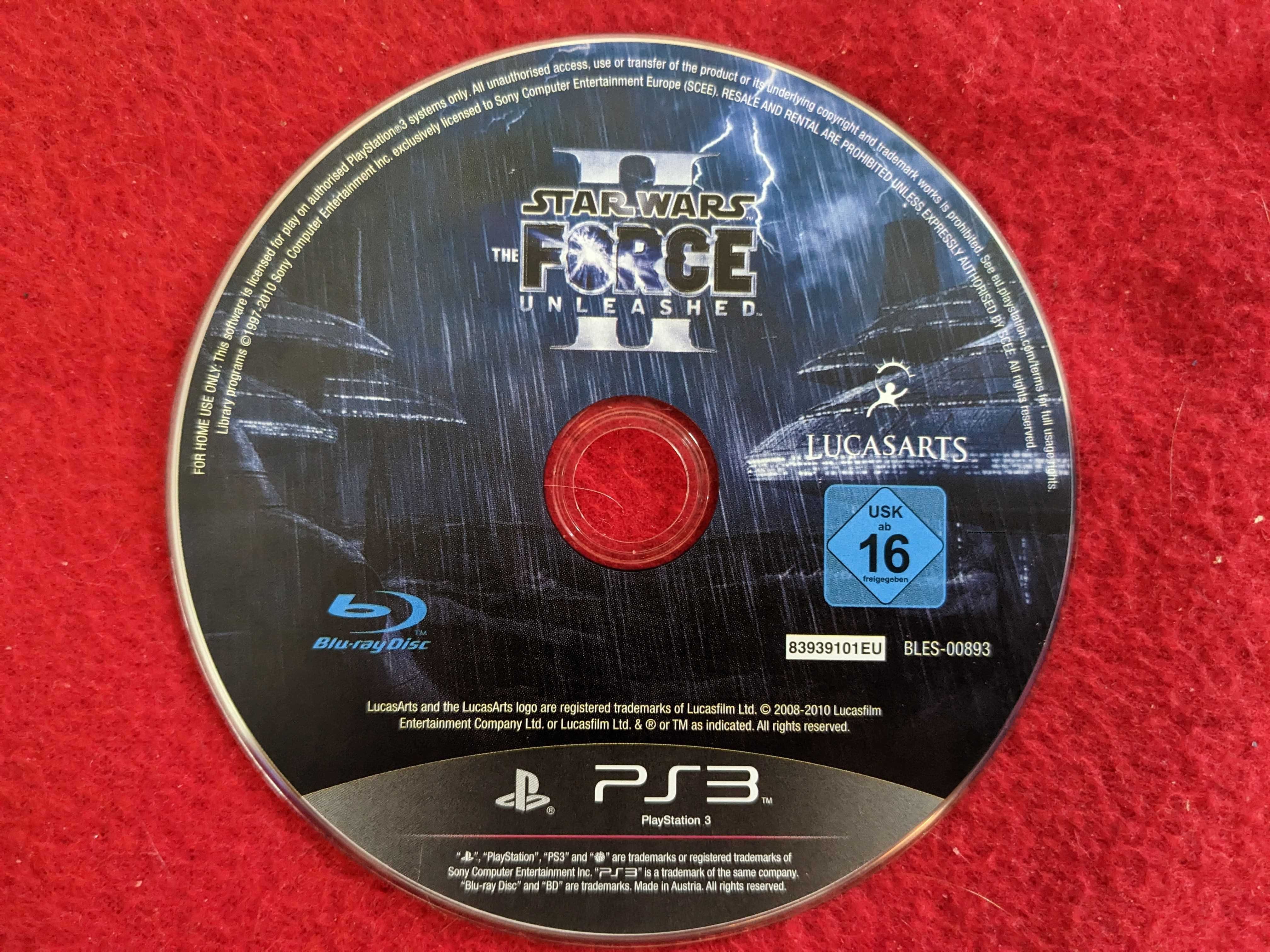 Игра Star Wars The Force Unleashed II для Sony PlayStation3