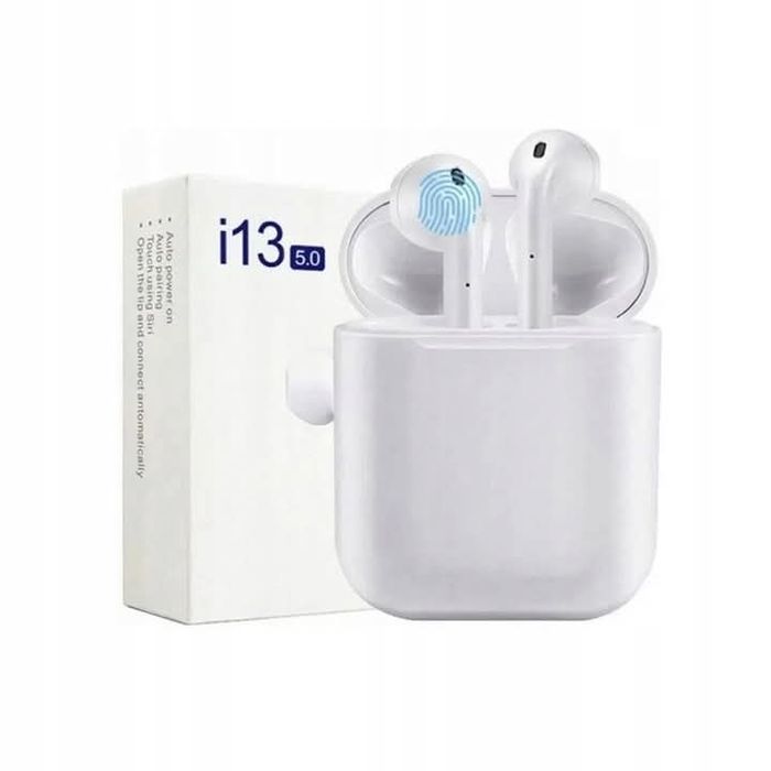 Słuchawki Bezprzewodowe Douszne Bt 190 I13 Białe Dokanałowe