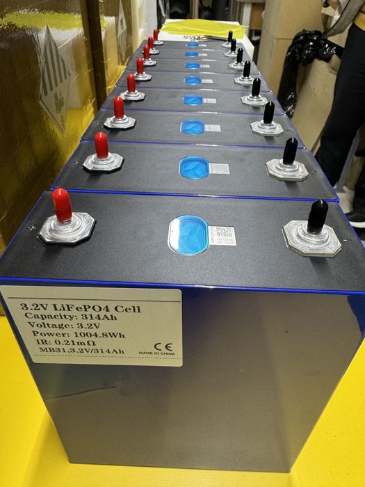 Акумуляторна батарея LiFePO4 EVE 3.2V/314Ah 1005Wh MB31 1 комірка