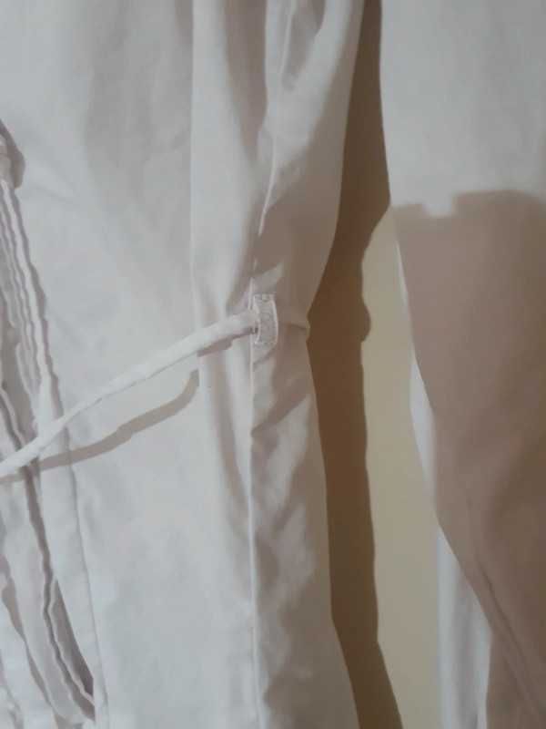 Koszula biała długa z paseczkiem rozmiar 42 CosyChic