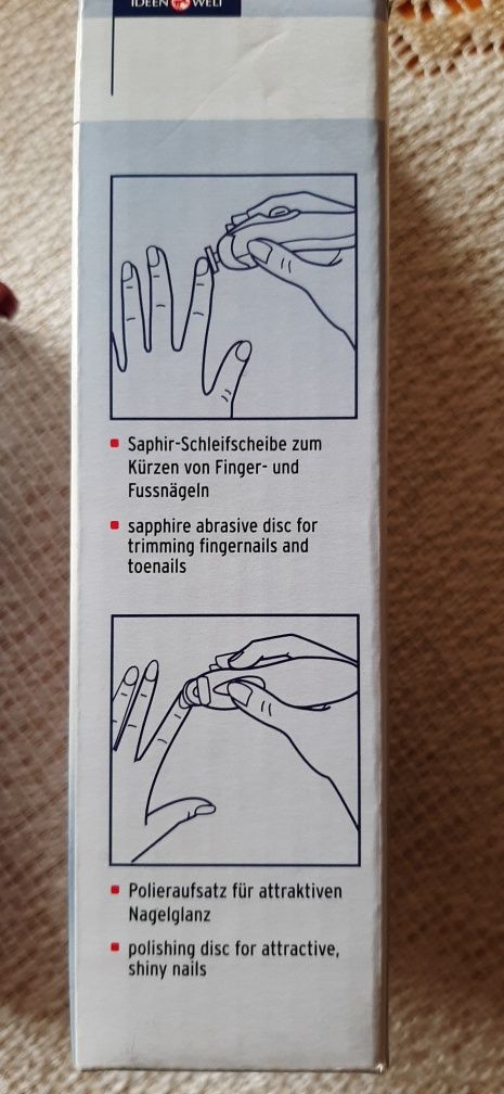 Zestaw do manicure i pedicure IDEEN WELT