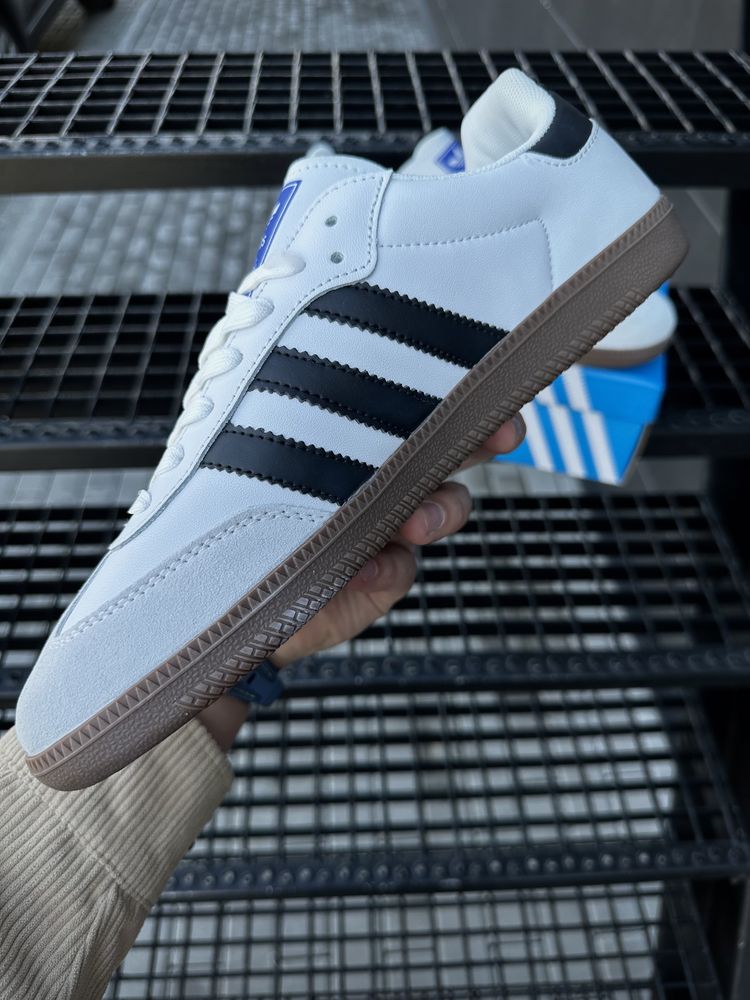 ‼️БЕЗ ПРЕДОПЛАТ‼️41-45 Adidas Samba OG white black | spezial gazelle