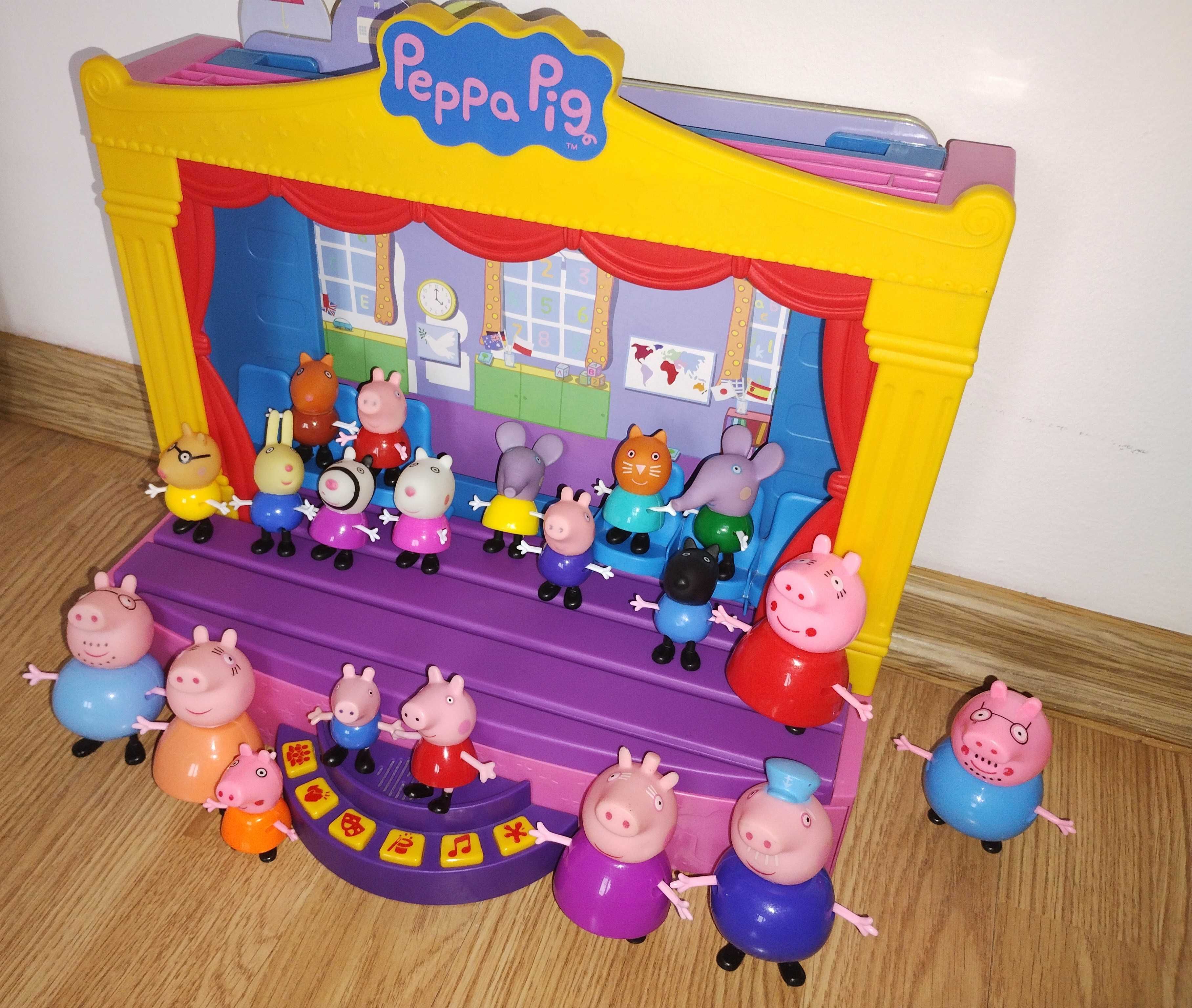 Scena teatralna Świnki Peppy / Peppa Pig