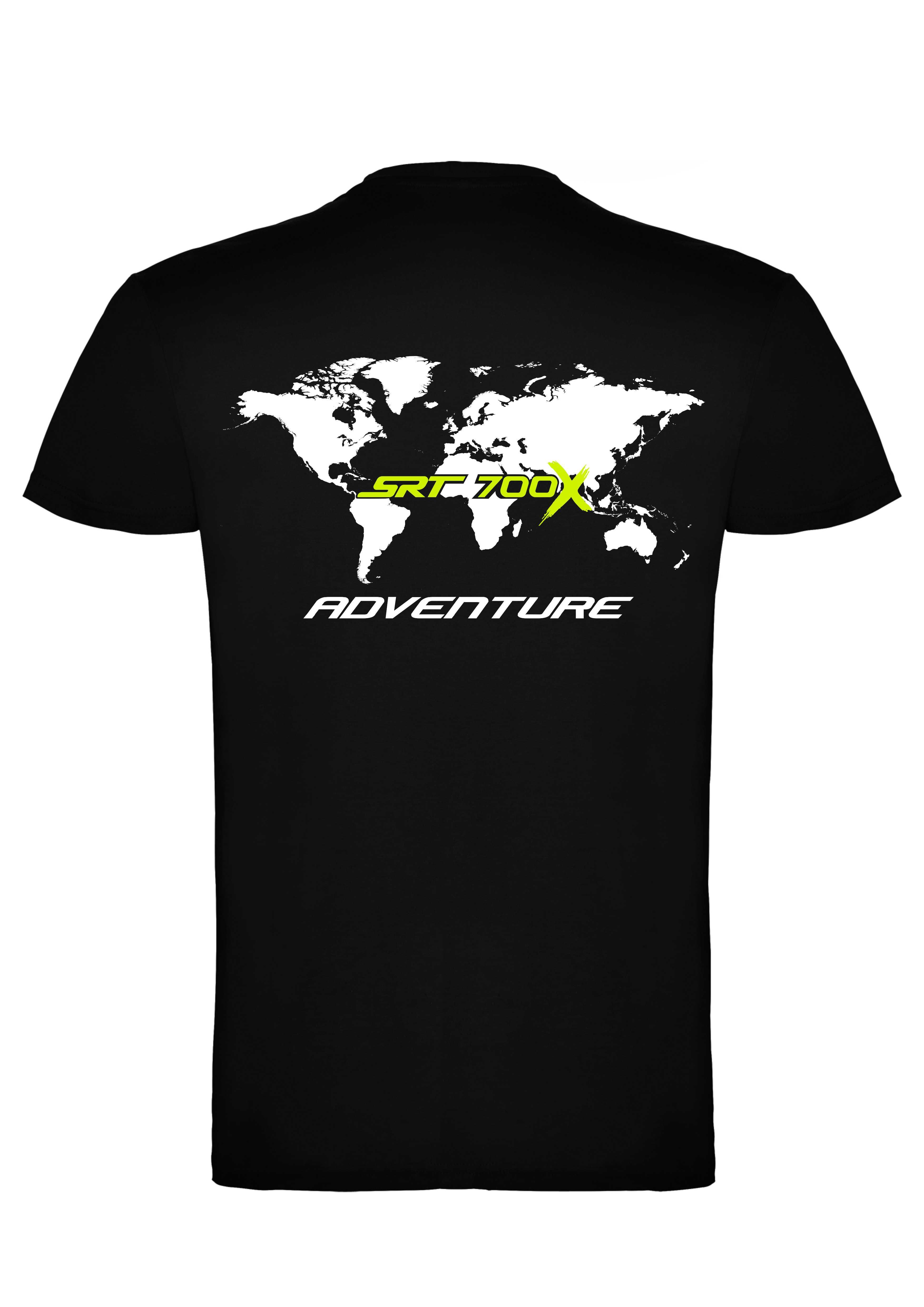 T-shirt SRT 700X World Map Adventure