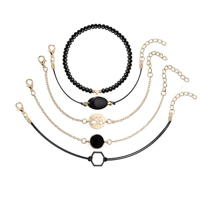 Conjunto de pulseiras para pulso fino – Mulher – Novas