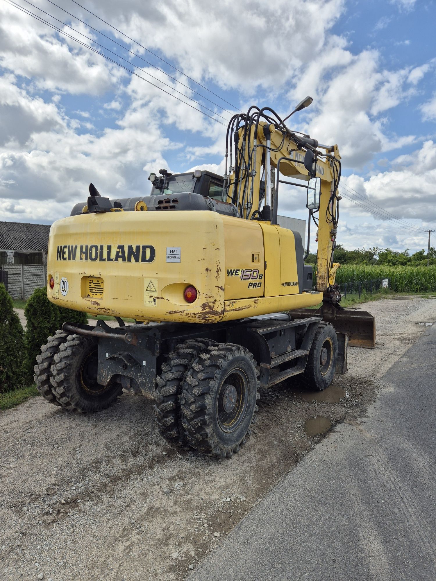 Koparka kołowa New holland WE150B Rok prod. 2014