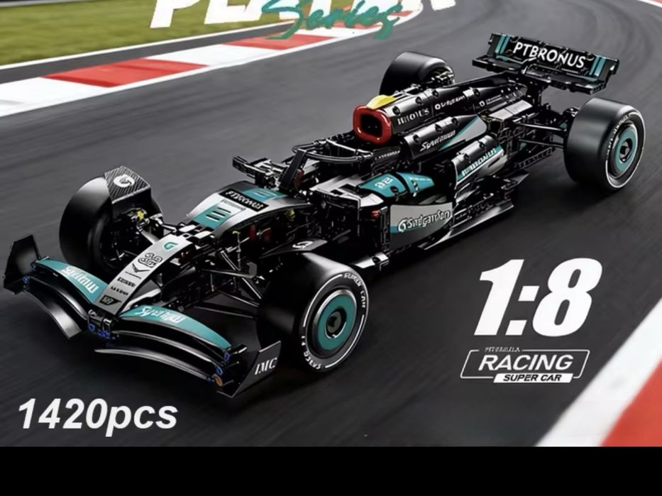Конструктор Technic f1 Team Edition 4в1 Mercedes McLaren Alpine Haas