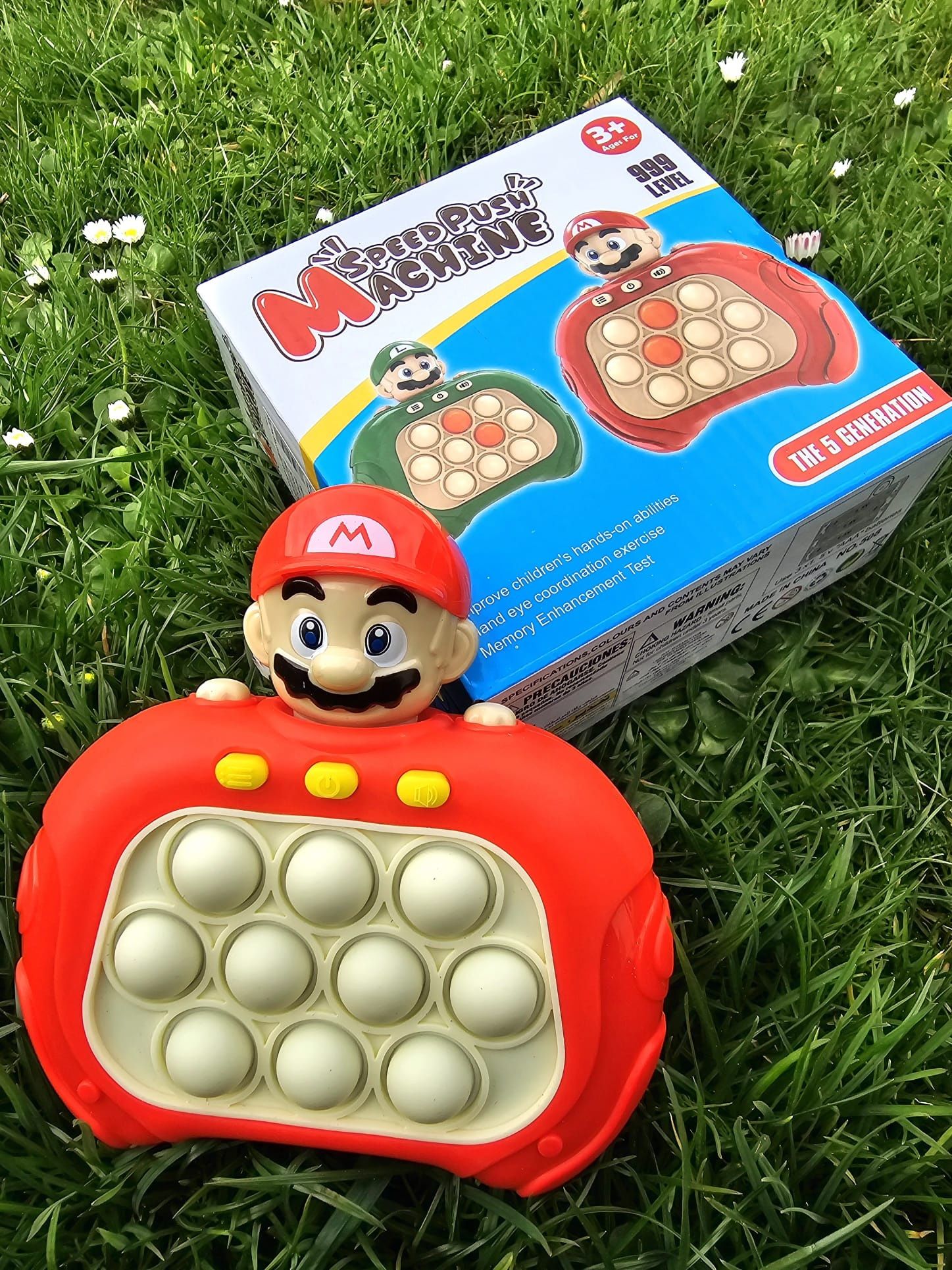 Ekstra gra dla dzieci PopIt Super Mario Bros nowa