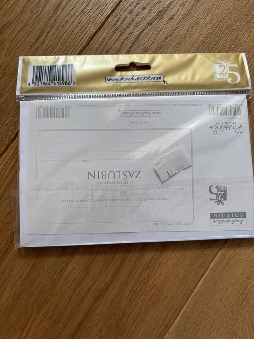 Zaproszenia na ślub