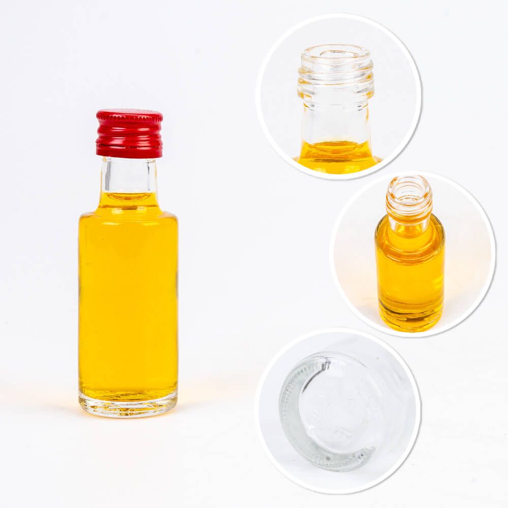 20x butelka MONOPOLOWA 20 ml z zakrętką na wesele wódkę bimber