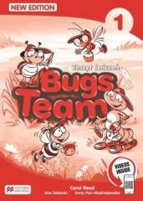 Bugs Team 1 Zeszyt ćwiczeń Macmillan Carol Read, Ana Soberón, Anna