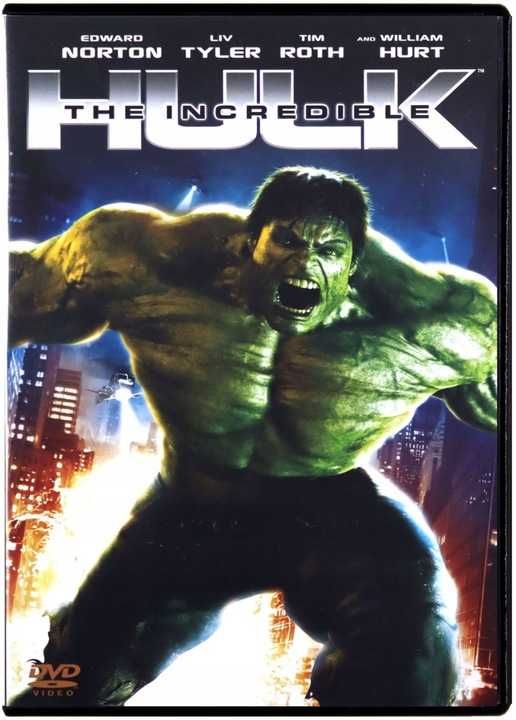 Incredible Hulk Dvd