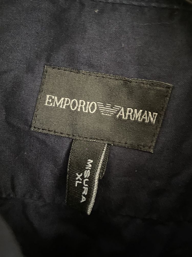 koszula emporio armani meska, granatowa, rozmiar XL