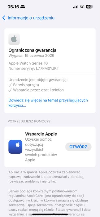 Apple Watch Series 10 GPS+ Cellural