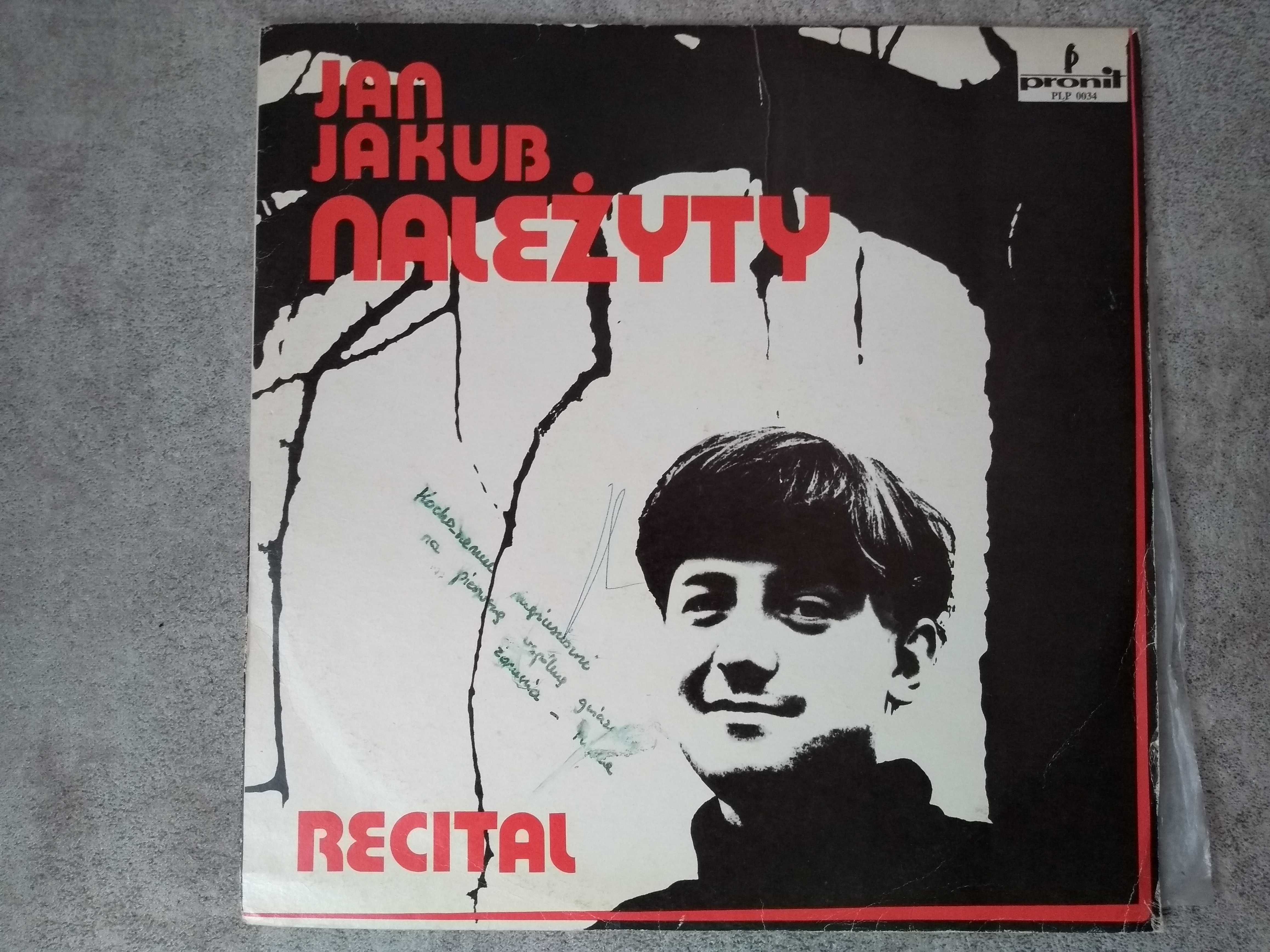 Jan Jakub Należyty - Recital - LP - płyta gramofonowa, winyl - 1986
