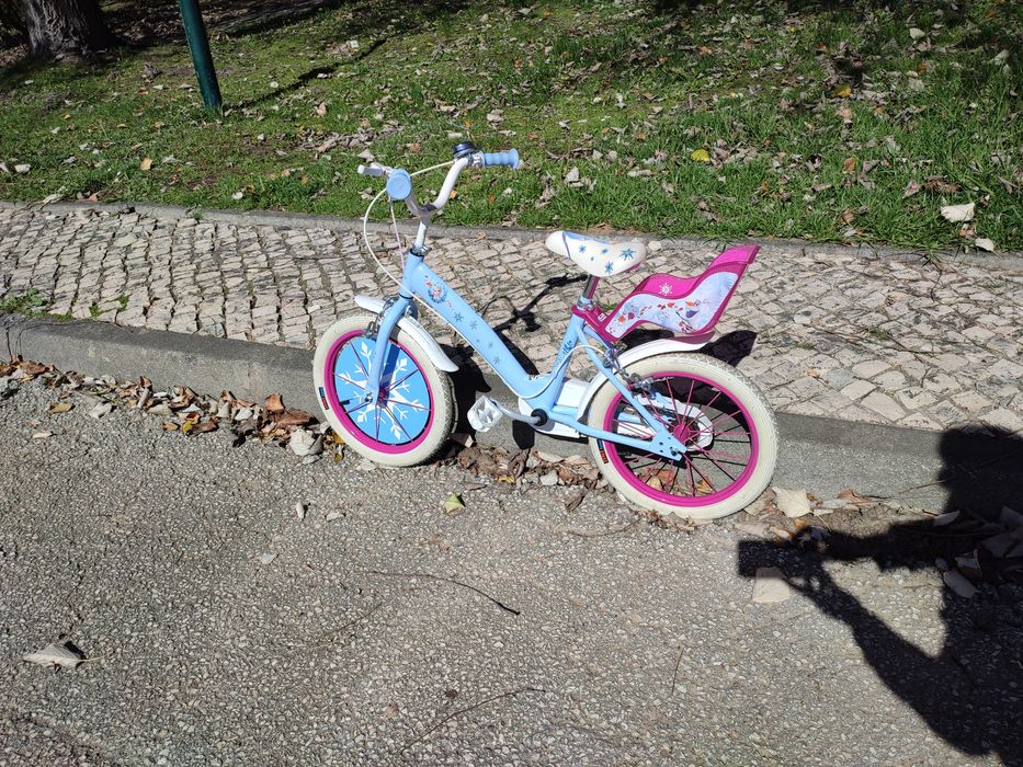 Bicicleta Criança Frozen Roda 16