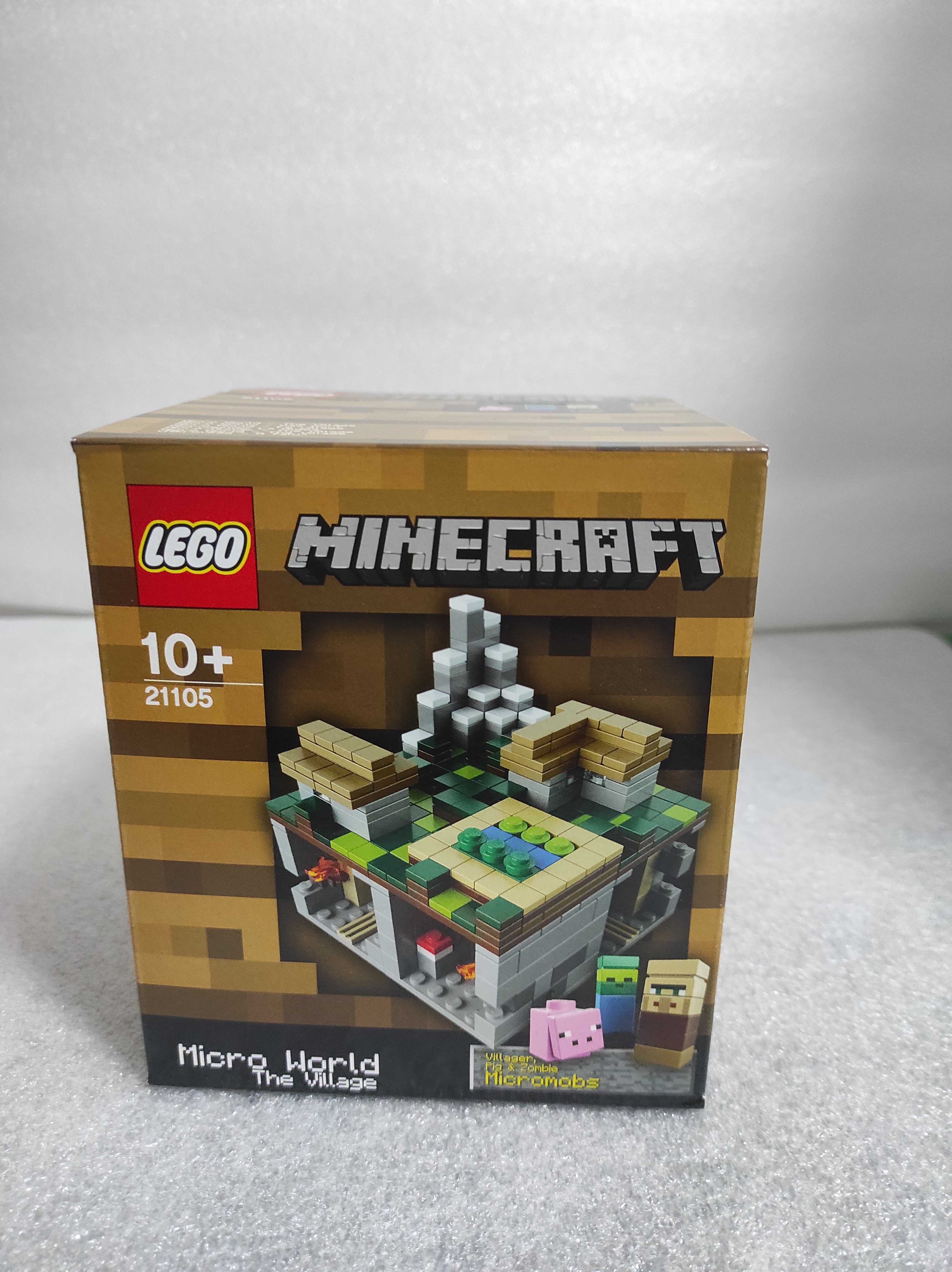 LEGO 21102 Minecraft The Forest 21105 The Village 21106 The Nether