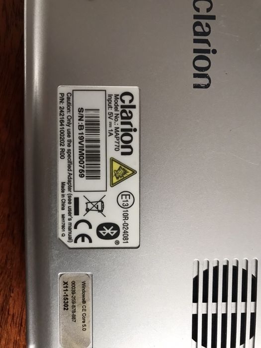 Nawigacja Clarion Map770