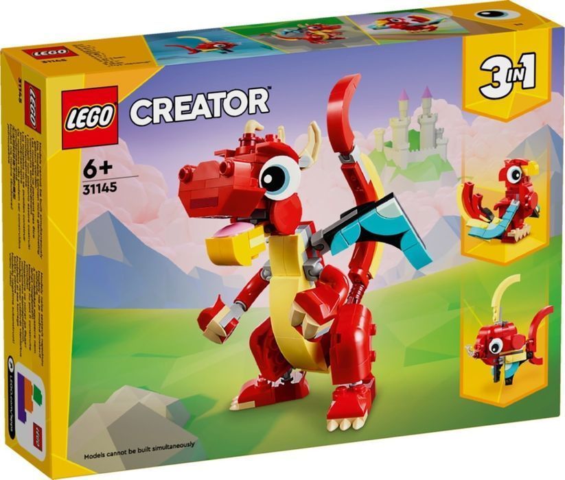 Lego Creator Czerwony Smok 31145