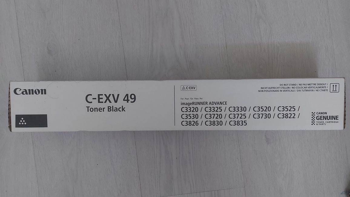 Toners genuínos Canon C-EXV49, 52, 53 e 34 x2