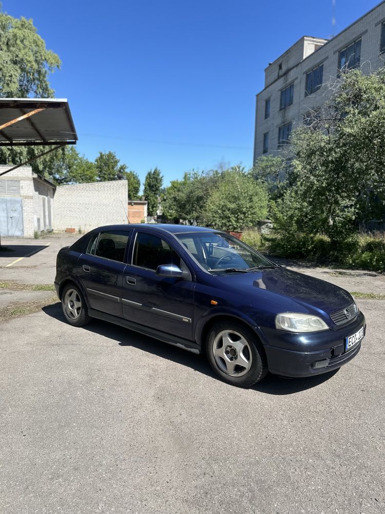 Opel Astra G  на газу