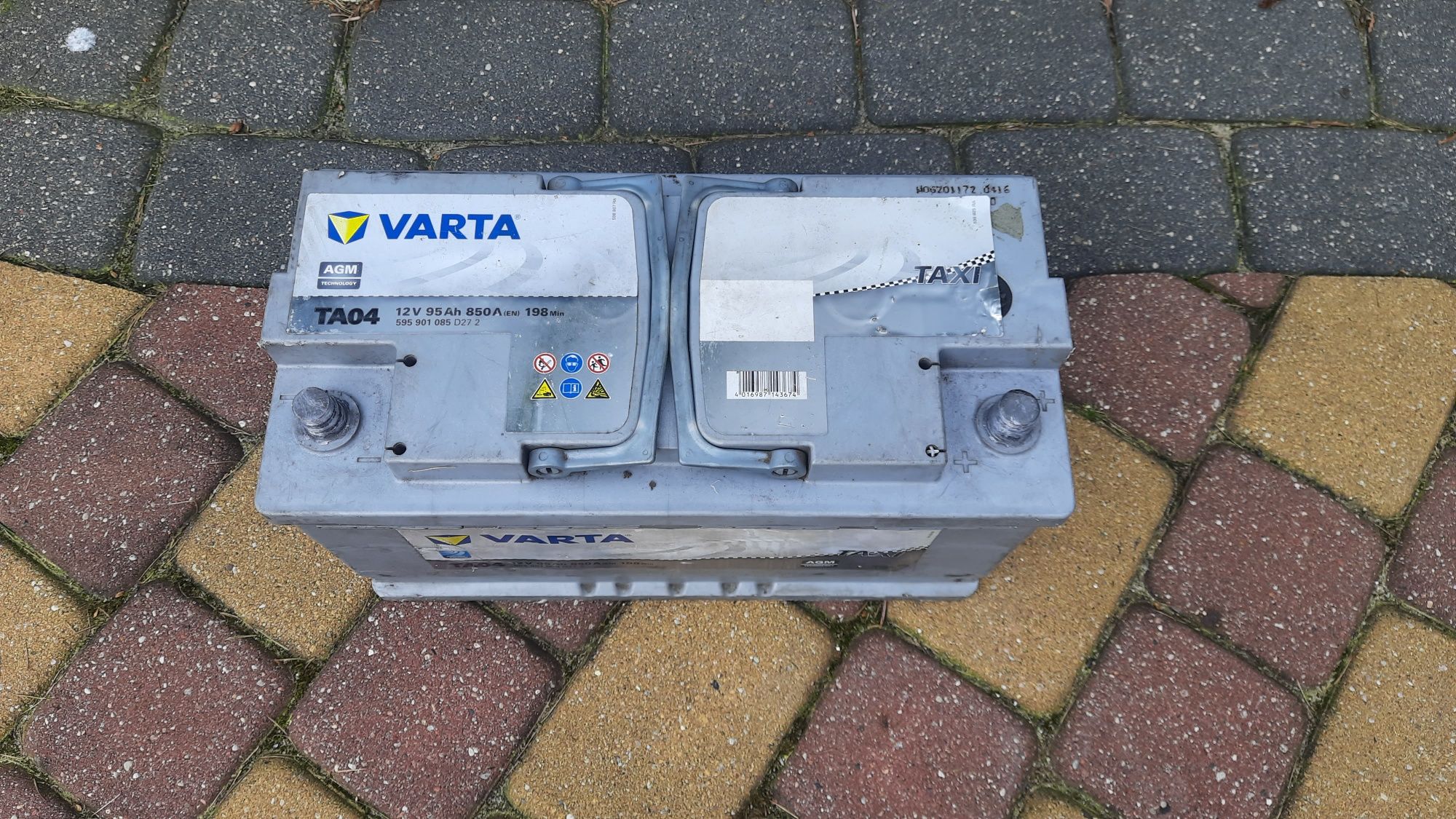 Akumulator  Varta 12v 95ah,  850a ,Agm