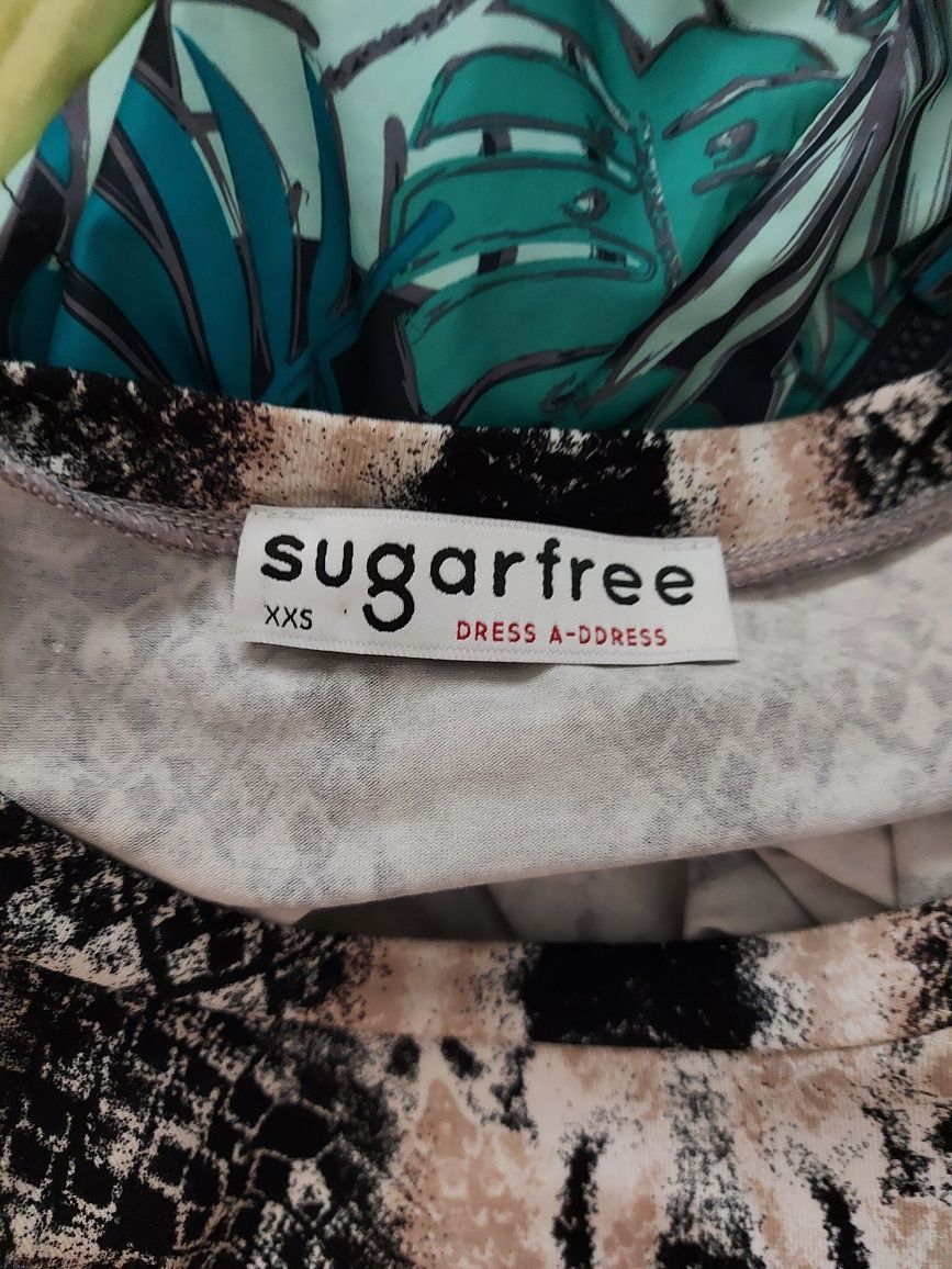 Sugarfree XXS 32 nowa XS 34 print zwierzęcy