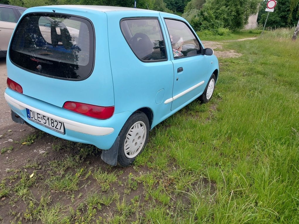 Fiat Seicento 1.1 bez korozji, w dobrym stanie.