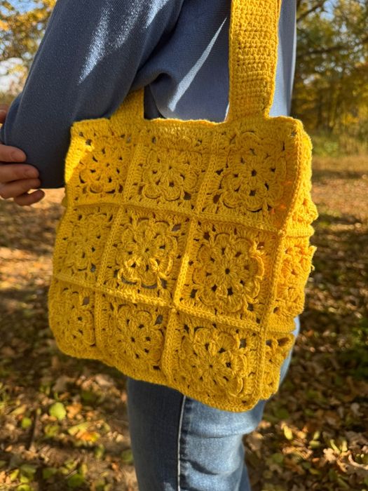 Torebka robiona na szydełku