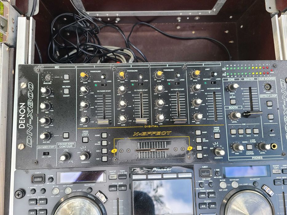 Pioneer Mep 7000,plus Denon DN-X800 i case!