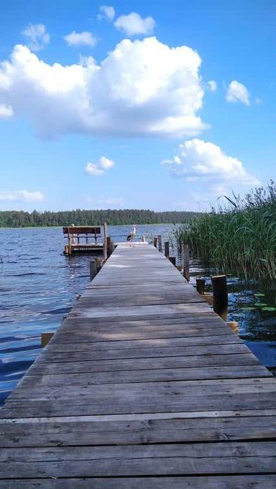 Domek nad jeziorem z balią i jakuzzi !!!